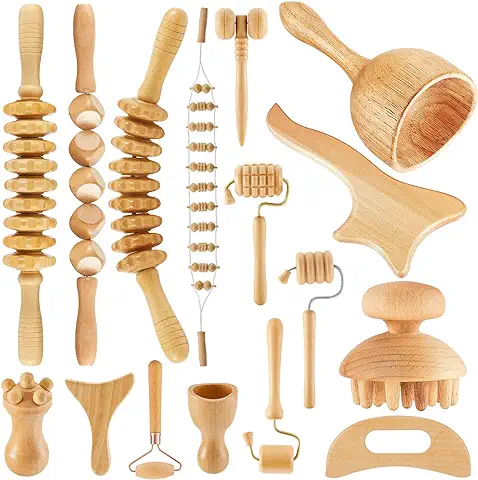 16-piece Face & Body Wood Therapy Kit