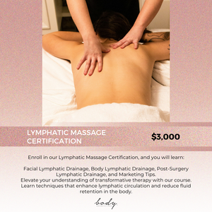 Lymphatic Massage Certification