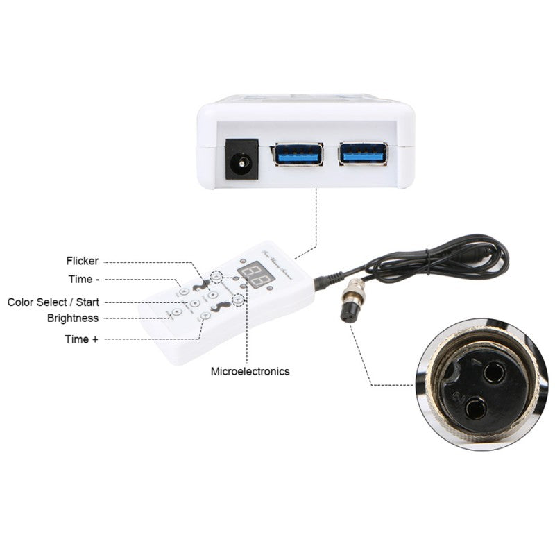 Hydra Dermabrasion + Oxygen Spray + BIO + Ultrasonic + RF + LED Photon Mask