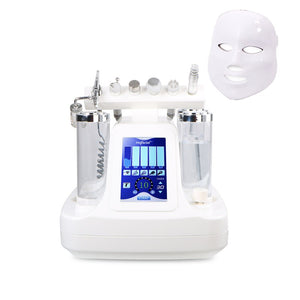 Hydra Dermabrasion + Oxygen Spray + BIO + Ultrasonic + RF + LED Photon Mask