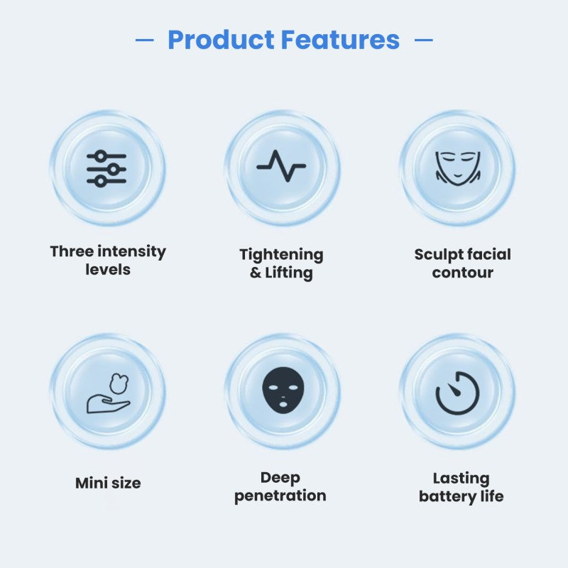 Facial EMS Device for Face Lifting